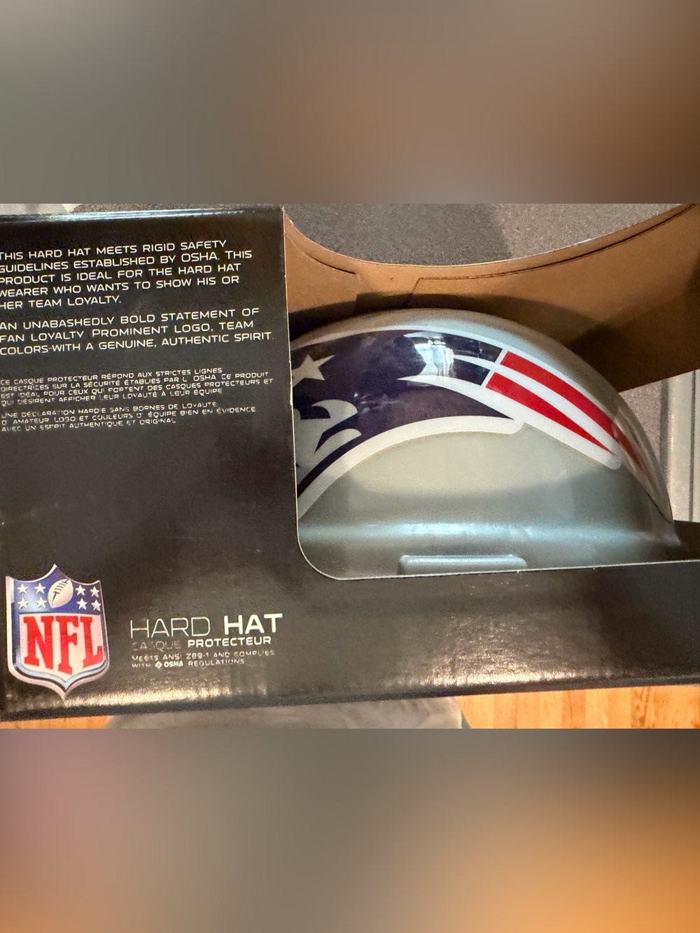 Patriots Hard Hat with Star & Stripe Graphic